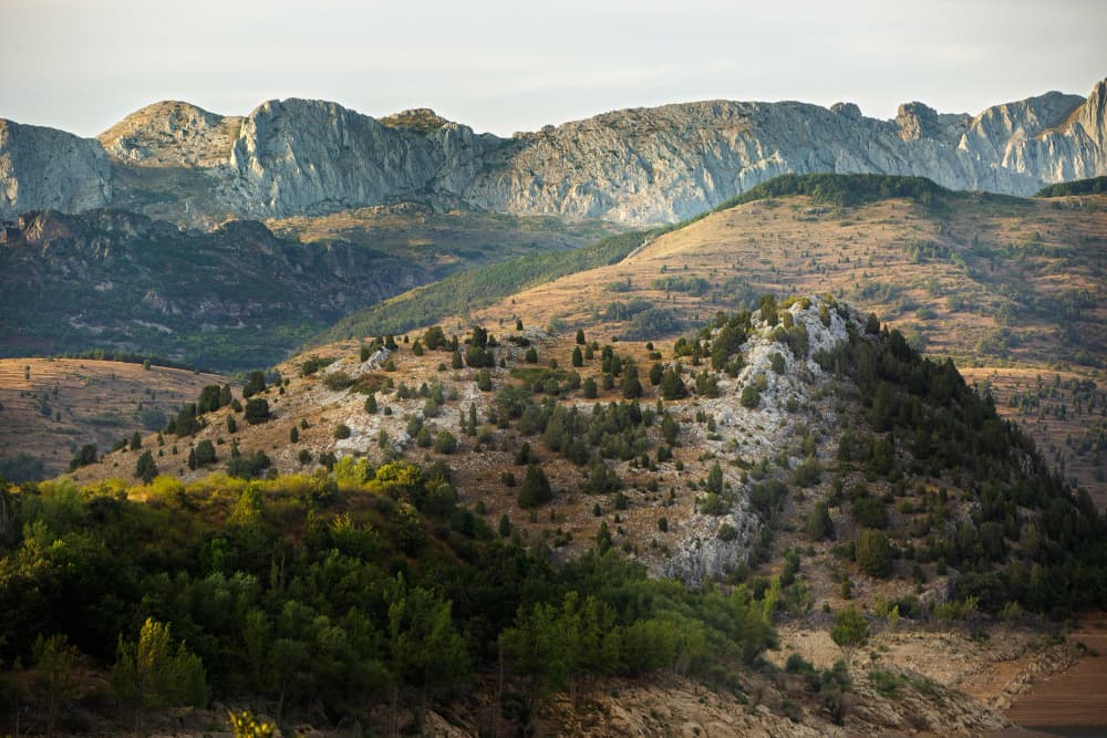 Scenic Cyprus landscape on route to Kyrenia